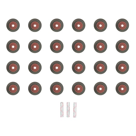 Fel-Pro 08-06 Hyu/Kia V6 3.3L/3.8L Dohc Int. & E Valve Stem Seal, Ss72298 SS72298